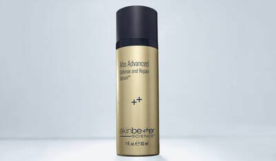 Alto Advanced Renewal Serum + Peel product against a soft gray background